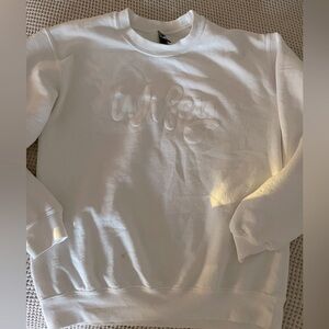 Wifey sweatshirt size small